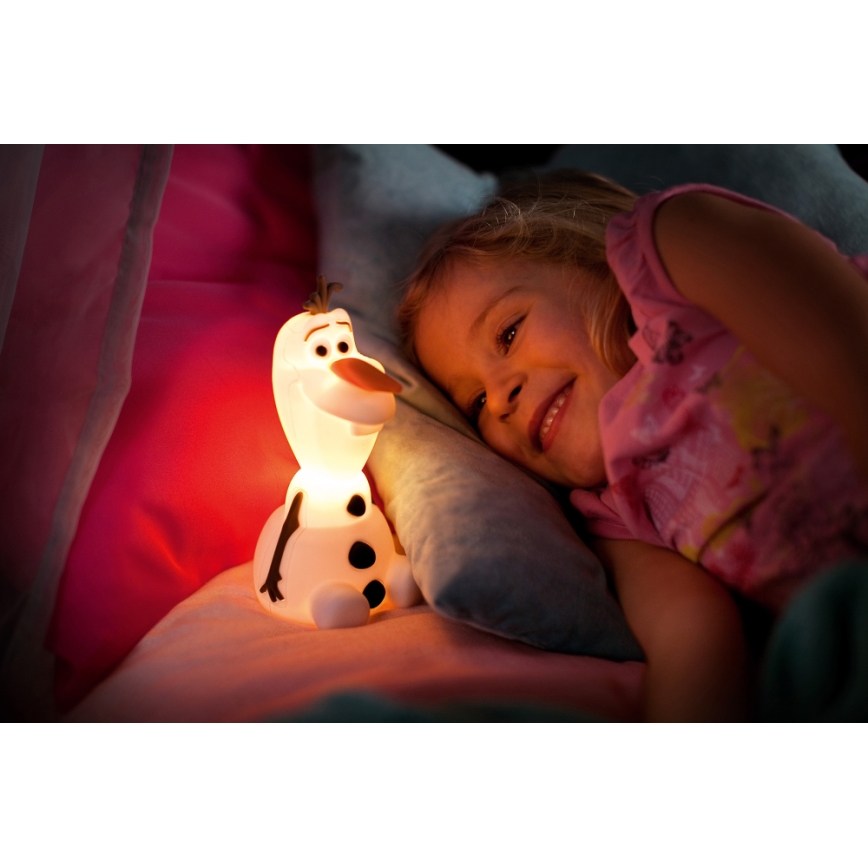 Philips 71768/08/16 - LED dětská lampa FROZEN 1xLED/0,2W/2xAAA