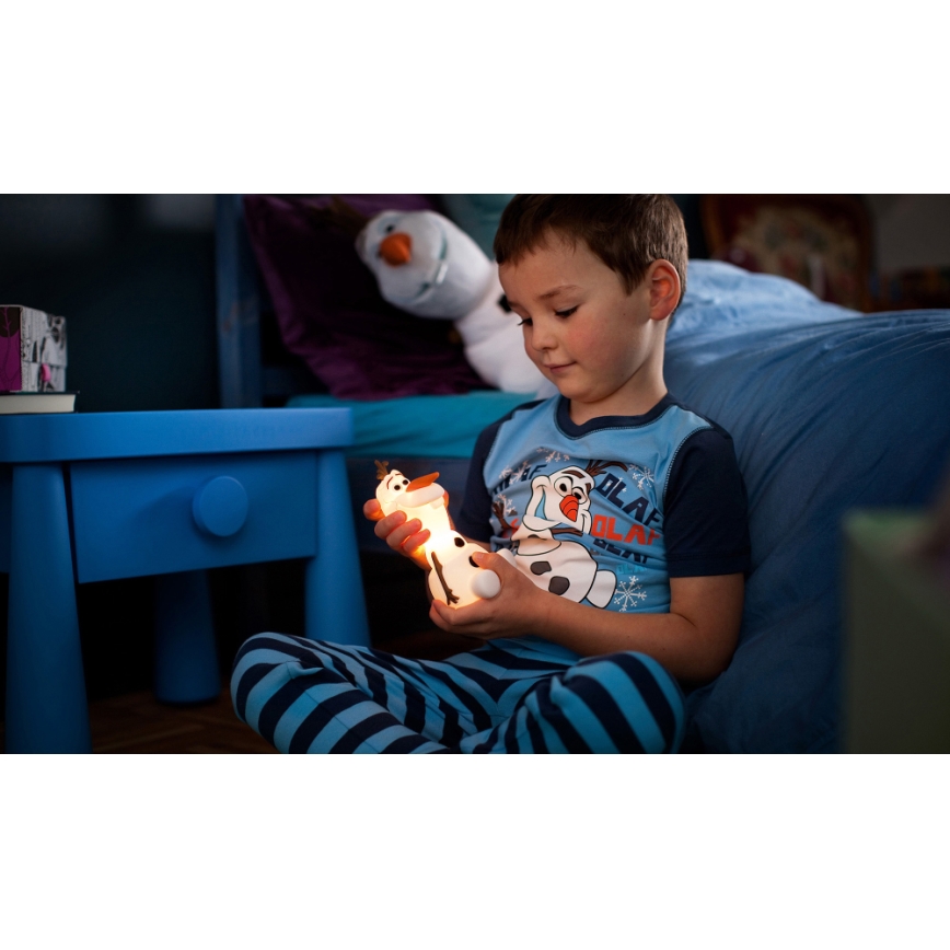 Philips 71768/08/16 - LED dětská lampa FROZEN 1xLED/0,2W/2xAAA
