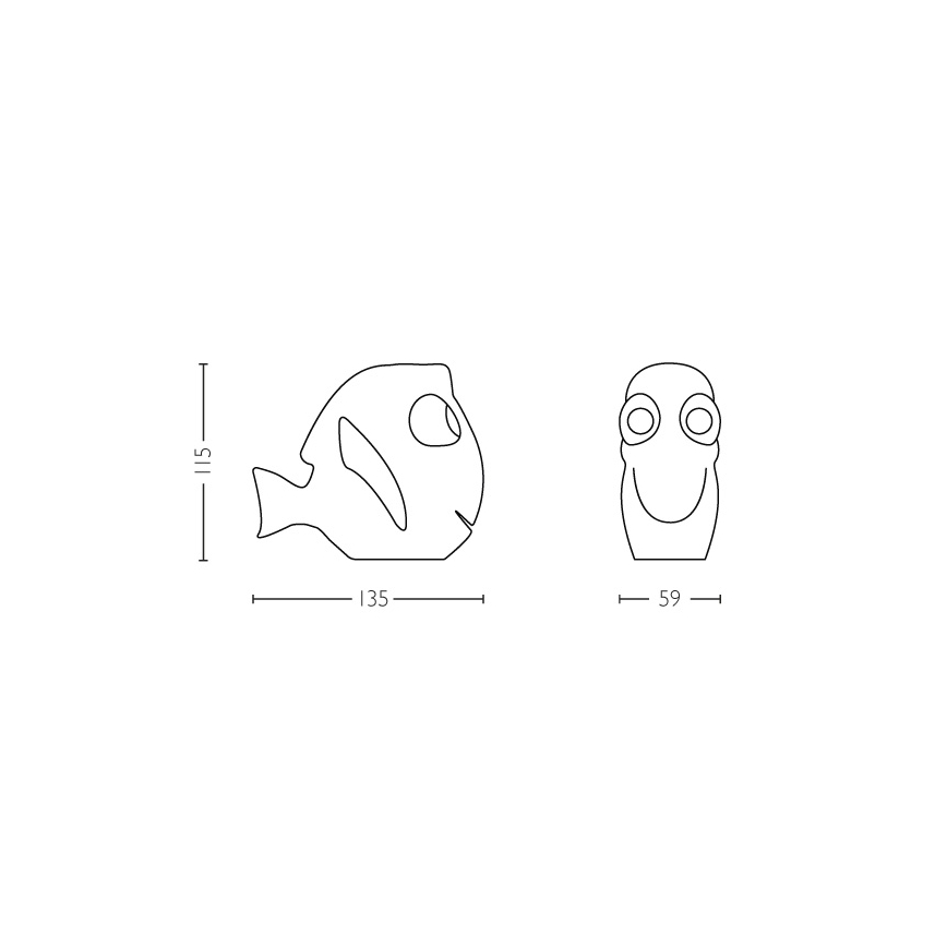 Philips 71768/90/16 - Dětská lampička LED/2xAAA