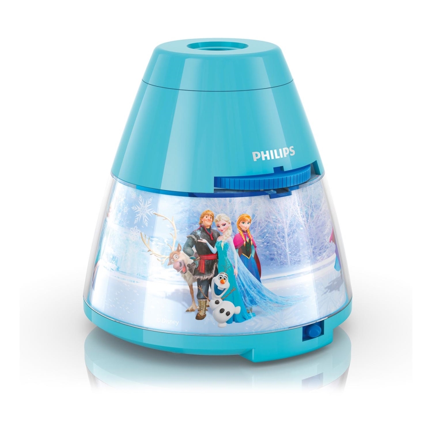 Philips 71769/08/16 - LED Dětský projektor DISNEY FROZEN LED/0,1W/3xAA