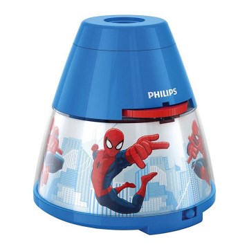 Philips 71769/40/16 - LED Dětský projektor MARVEL SPIDER MAN LED/0,1W/3xAA