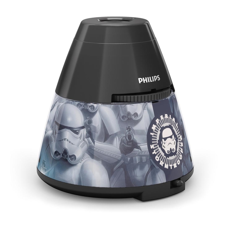 Philips 71769/99/16 - LED Dětský projektor DISNEY STAR WARS LED/0,1W/3xAA