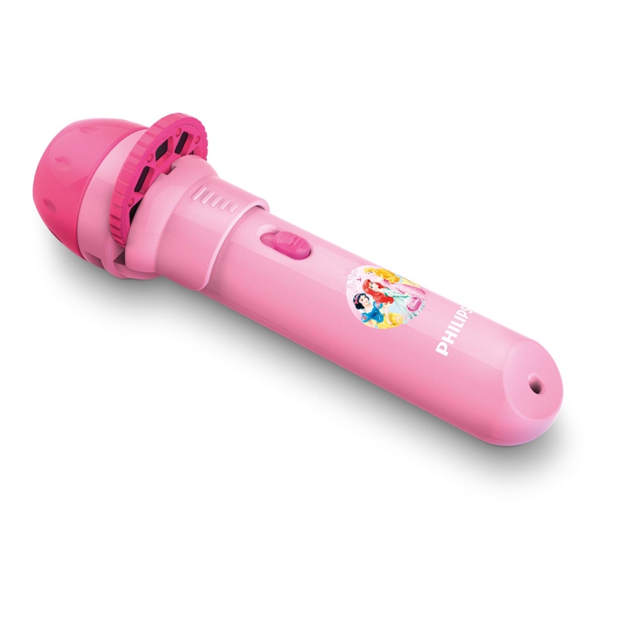 Philips 71788/28/16 - LED Dětská baterka a projektor DISNEY PRINCESS LED/3xLR44