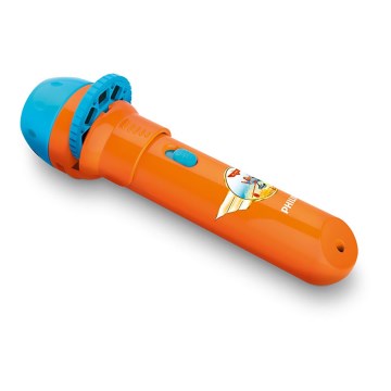 Philips 71788/53/16 - LED Dětská baterka a projektor DISNEY PLANES LED/3xLR44