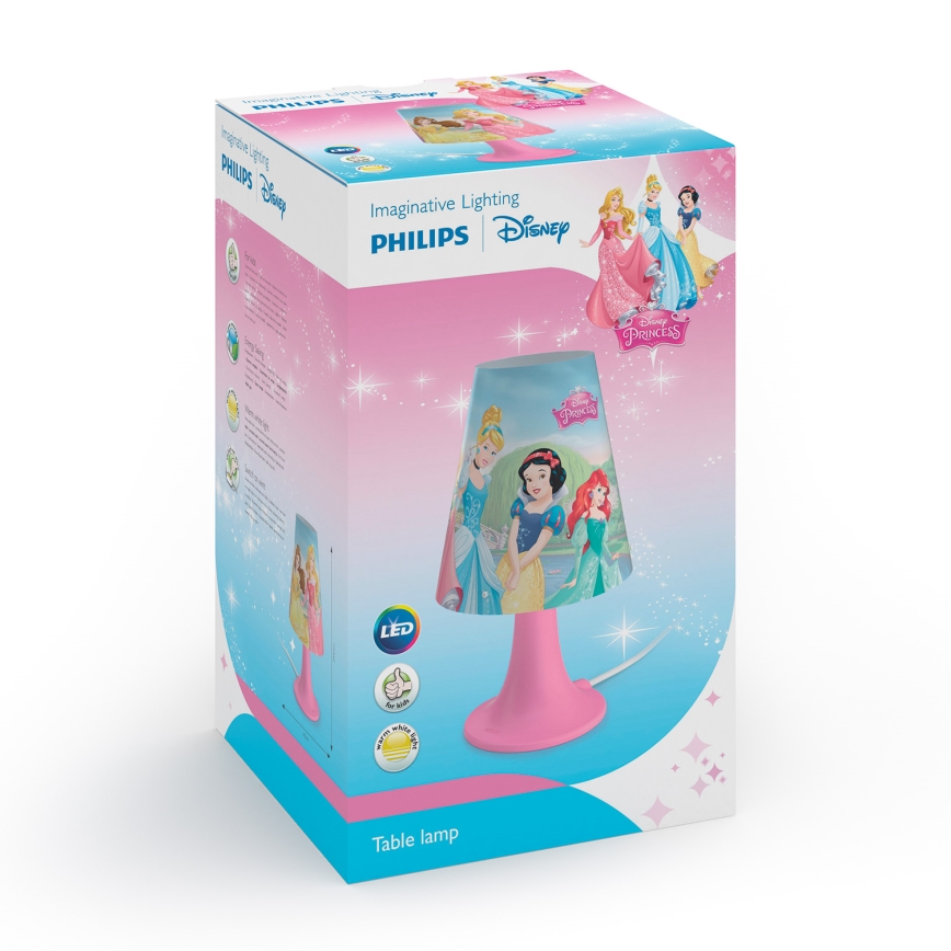Philips 71795/28/16 - Dětská stolní lampa DISNEY PRINCESS LED/2,3W/230V