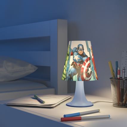 Philips 71795/36/16 - Dětská stolní lampa AVENGERS LED/2,3W/230V