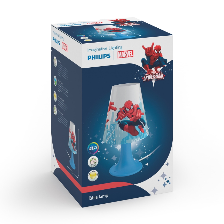 Philips 71795/40/16 - Dětská stolní lampa SPIDERMAN LED/2,3W/230V