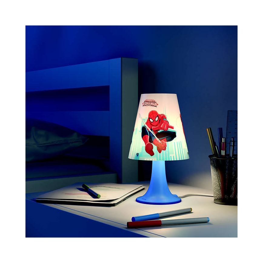 Philips 71795/40/G0 - LED Dětská stolní lampa DISNEY SPIDER-MAN 1xLED/2,3W/230V