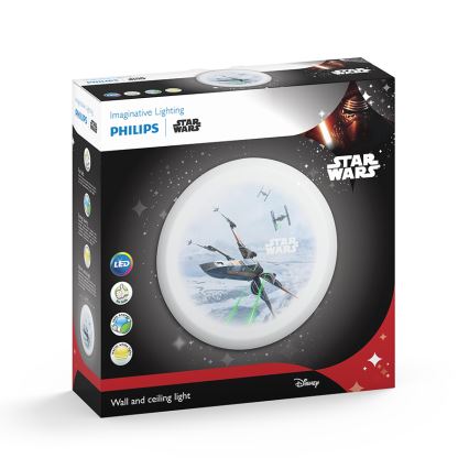 Philips 71884/51/P0 - LED Dětské nástěnné svítidlo STAR WARS LED/10W/230V