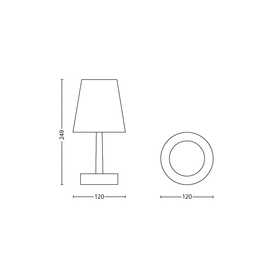 Philips 71888/30/16 - Dětská stolní lampa STAR WARS SPACESHIPS LED/3xAA