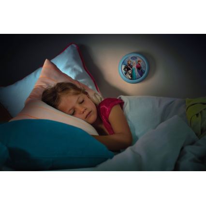Philips 71924/08/16 - Dětské dotykové světlo DISNEY FROZEN LED/0,3W/2xAAA