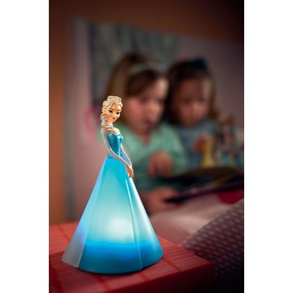 Philips 71943/08/P0 - LED dětská stolní lampa PRINCESS ELSA 2xLED/0,2W/3V