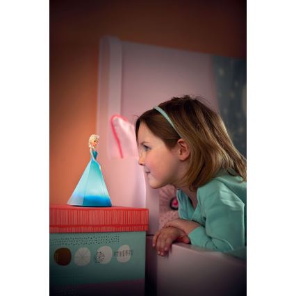 Philips 71943/08/P0 - LED dětská stolní lampa PRINCESS ELSA 2xLED/0,2W/3V