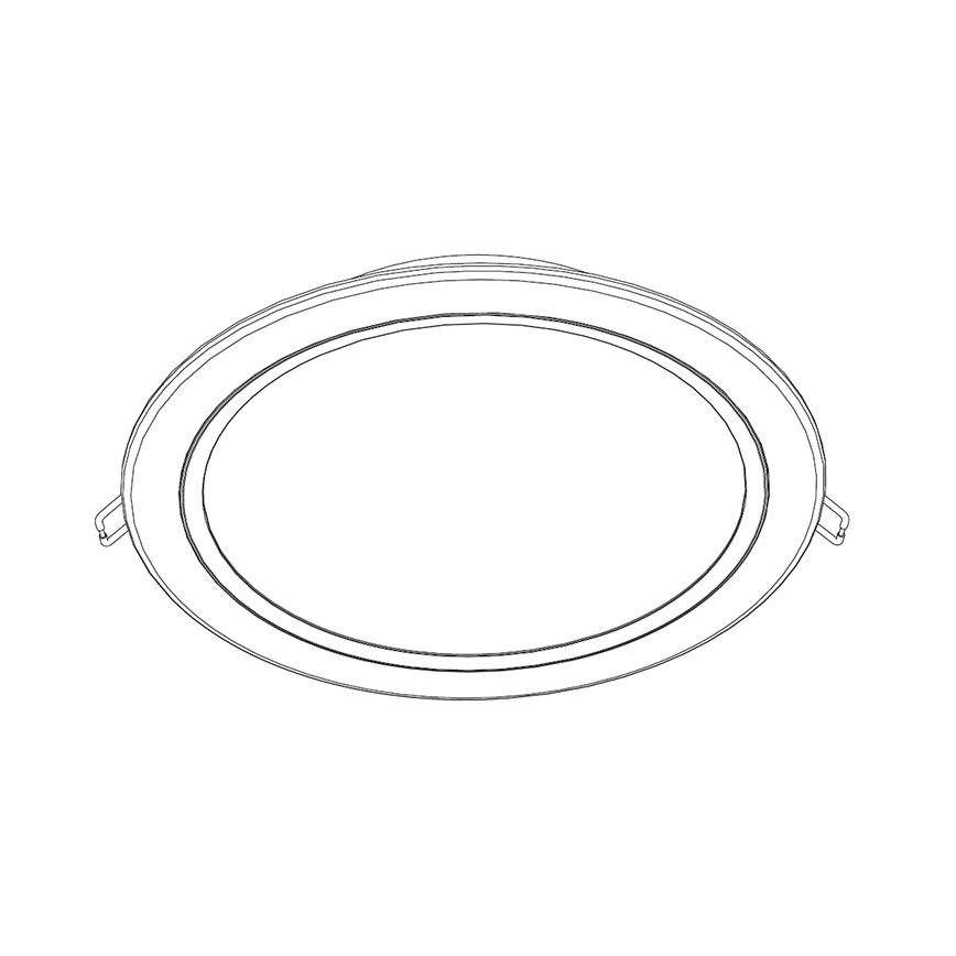 Philips 80088/17/16 - LED podhledové svítidlo RASTABAN 1xLED/20W/230V