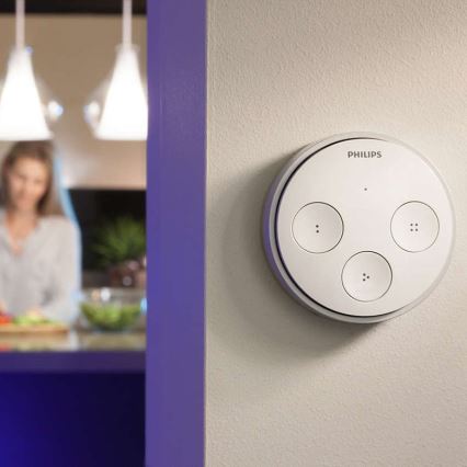 Philips 8718696498026 - Vypínač / stmívač HUE bezbateriový provoz