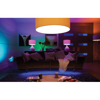 LED stmívatelná žárovka Philips Hue WHITE AND COLOR AMBIANCE 1xE27/10W/230V  2000 - 6500K