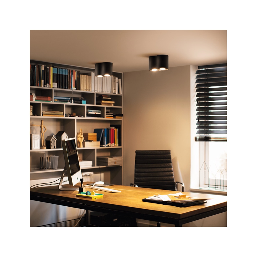 LED stmívatelná žárovka Philips HUE WHITE AMBIANCE 1xGU10/5,5W/230V - 8718696598283