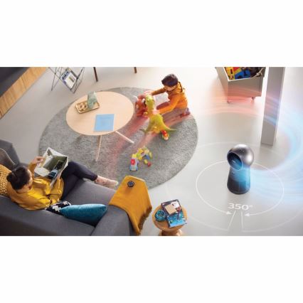 Philips AMF220/15 - Čistička vzduchu, ventilátor a ohřívač vzduchu 3v1 SERIES 2000 230V + dálkové ovládání