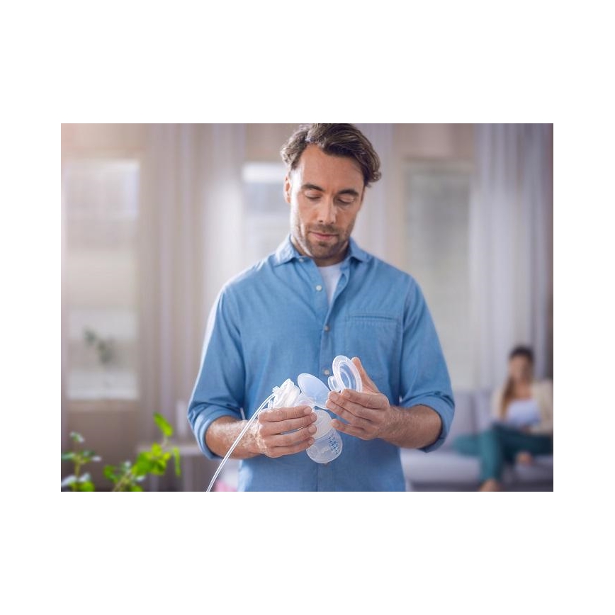 Philips Avent - Odsávačka mateřského mléka elektronická DUO 5V