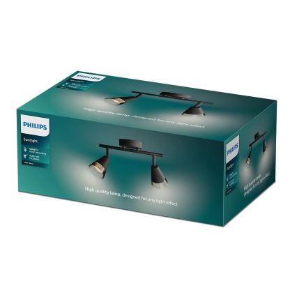 Philips - Bodové svítidlo CLEFT 2xGU10/5W/230V