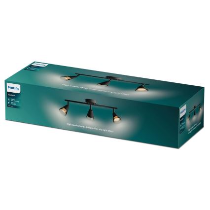 Philips - Bodové svítidlo CLEFT 3xGU10/5W/230V