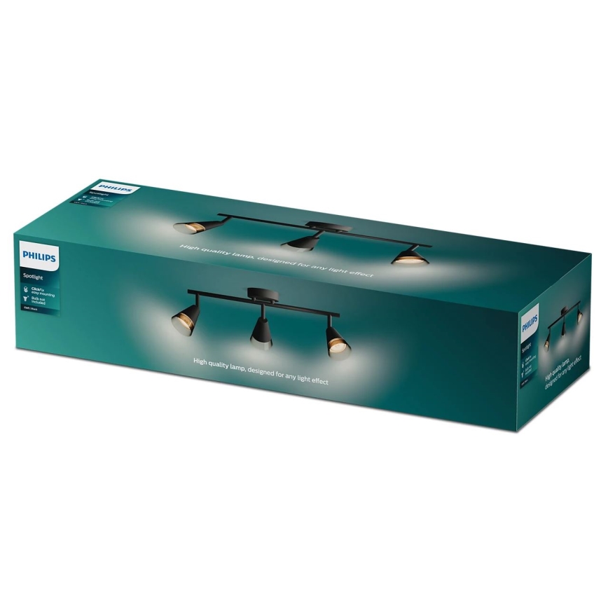 Philips - Bodové svítidlo CLEFT 3xGU10/5W/230V