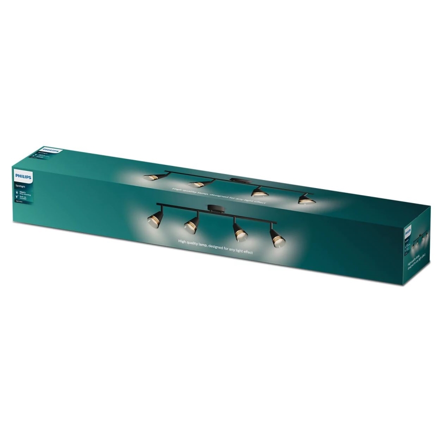 Philips - Bodové svítidlo CLEFT 4xGU10/5W/230V