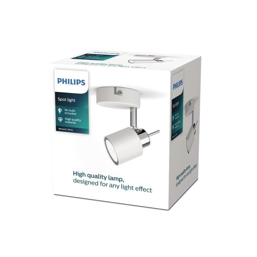 Philips - Bodové svítidlo 1xGU10/35W/230V bílá