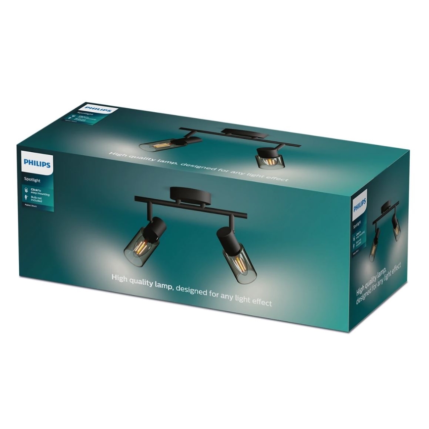 Philips - Bodové svítidlo PALMS 2xE14/25W/230V