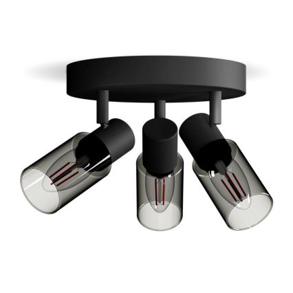 Philips - Bodové svítidlo PALMS 3xE14/25W/230V