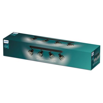 Philips - Bodové svítidlo SLEET 4xE14/25W/230V