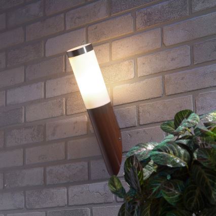 Philips Bright Light 16193/73/15 - Venkovní nástěnné svítidlo PROMO 1xE27/20W - kov