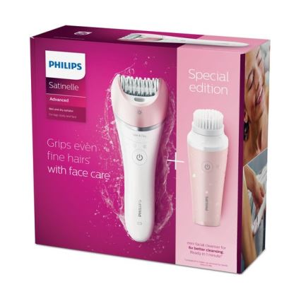 Philips BRP545/00 - Epilátor Satinelle Advanced + čistící kartáček