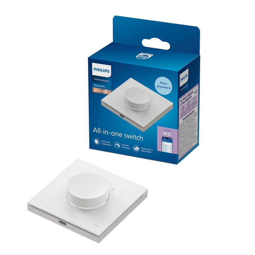 Philips - Chytrý otočný stmívač SMART 3,7V 200 mAh