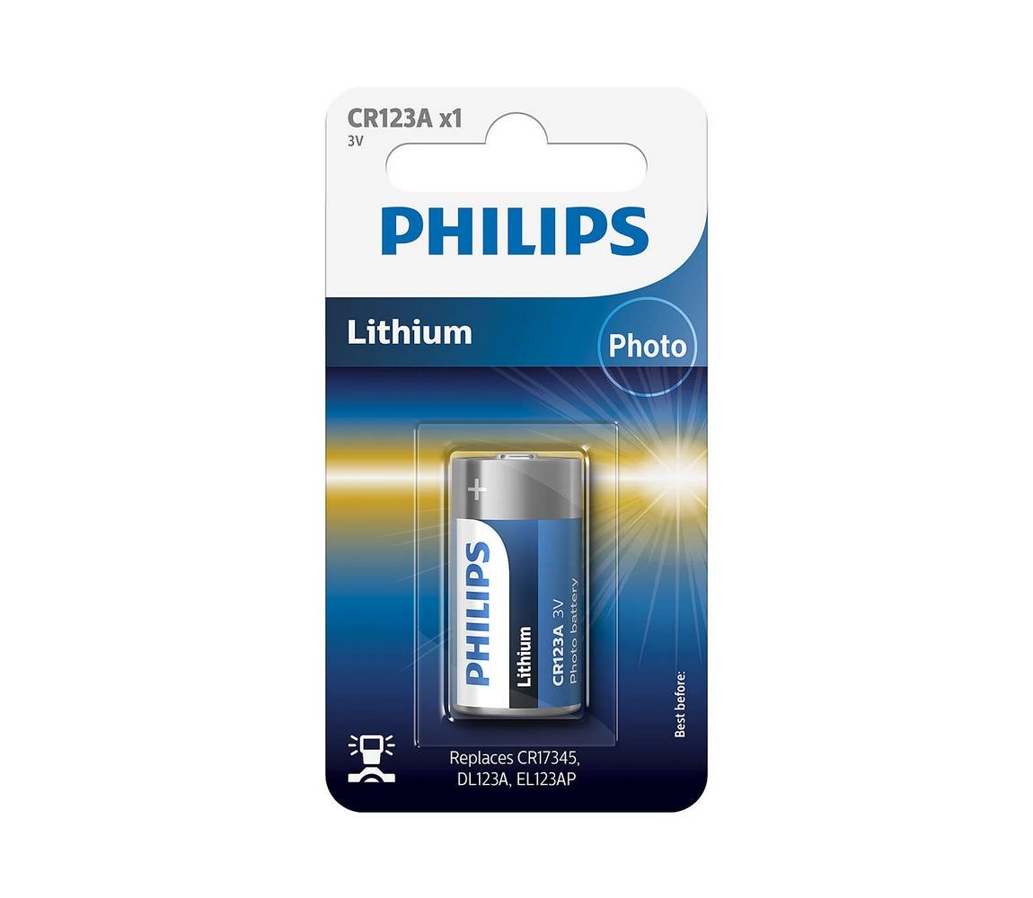 Philips Philips CR123A/01B - Lithiová baterie CR123A MINICELLS 3V 1600mAh P2221
