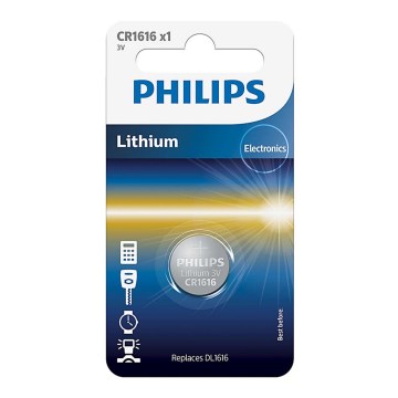 Philips CR1616/00B - Lithiová baterie knoflíková CR1616 MINICELLS 3V 52mAh