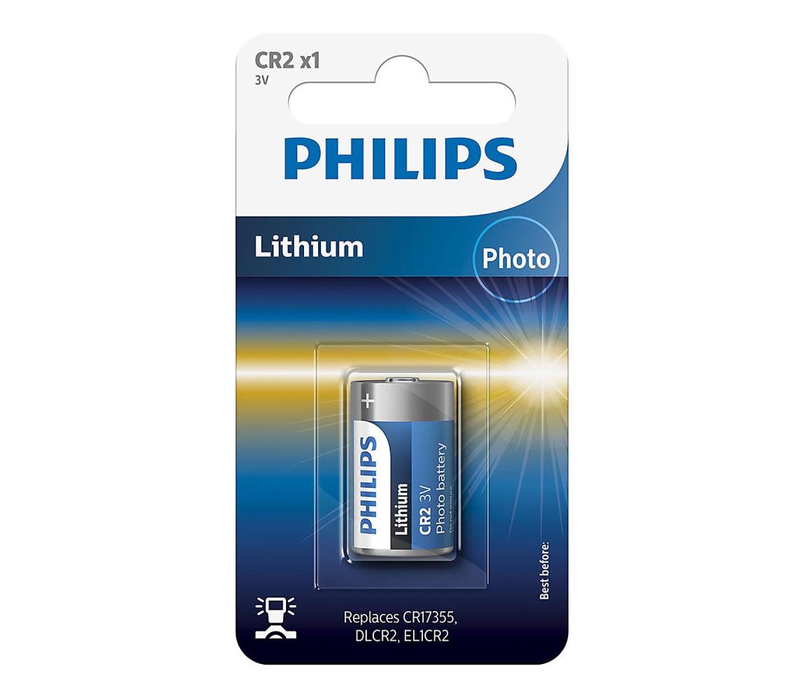 Philips Philips CR2/01B - Lithiová baterie CR2 MINICELLS 3V P2222