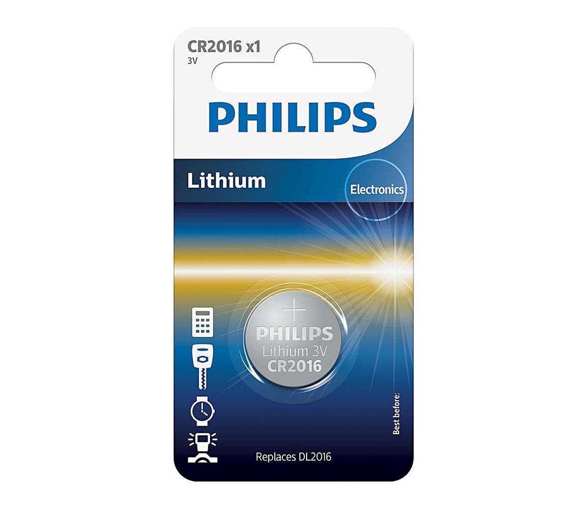 Philips Philips CR2016/01B - Lithiová baterie knoflíková CR2016 MINICELLS 3V P2224