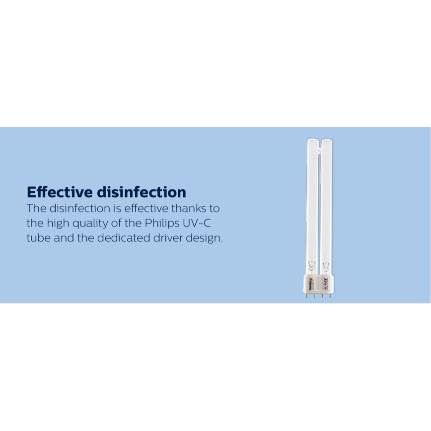 Philips - Dezinfekční germicidní lampa se senzorem UV-C/24W/230V