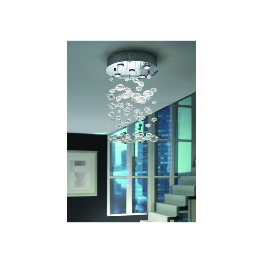 Philips Eseo 37426/11/13 - Stropní svítidlo CALIXA 5xGU10/50W