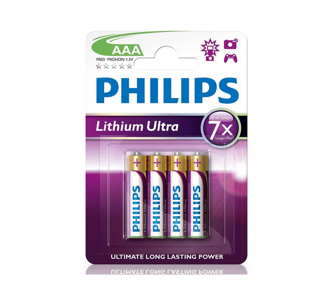 Baterie Philips Ultra AAA 4ks