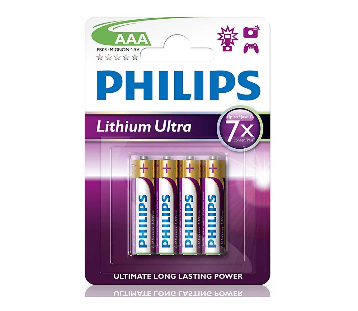 Baterie Philips Ultra AAA 4ks