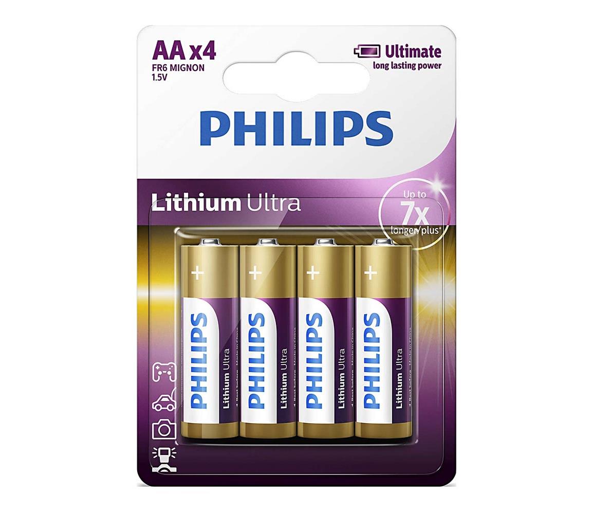 Baterie Philips Ultra AA 4ks