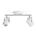 Philips - LED Bodové svítidlo 2xLED/4,3W/230V 2200/2500/2700K