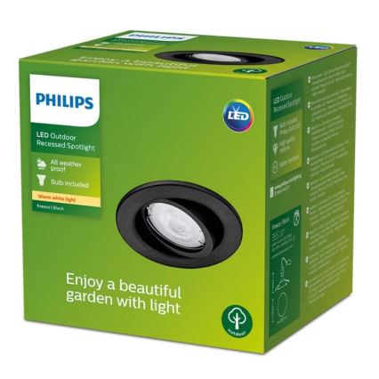 Philips - LED Koupelnové podhledové svítidlo FRESCO 1xGU10/4,6W/230V IP23
