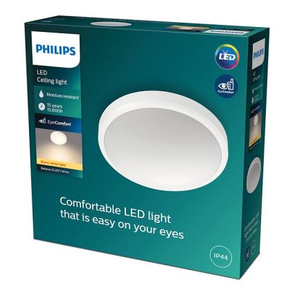 Philips - LED Koupelnové stropní svítidlo BALANCE LED/17W/230V IP44