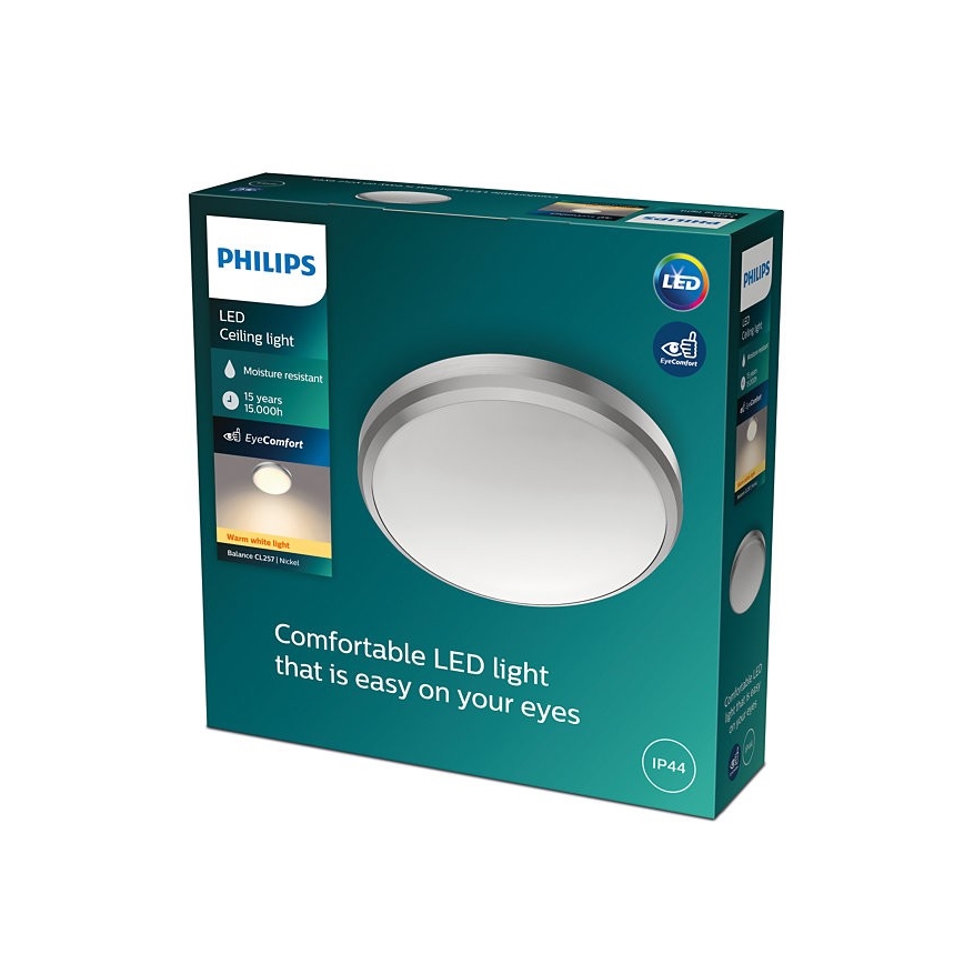 Philips - LED Koupelnové stropní svítidlo BALANCE LED/6W/230V IP44