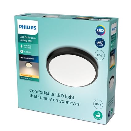 Philips - LED Koupelnové stropní svítidlo LED/17W/230V IP44