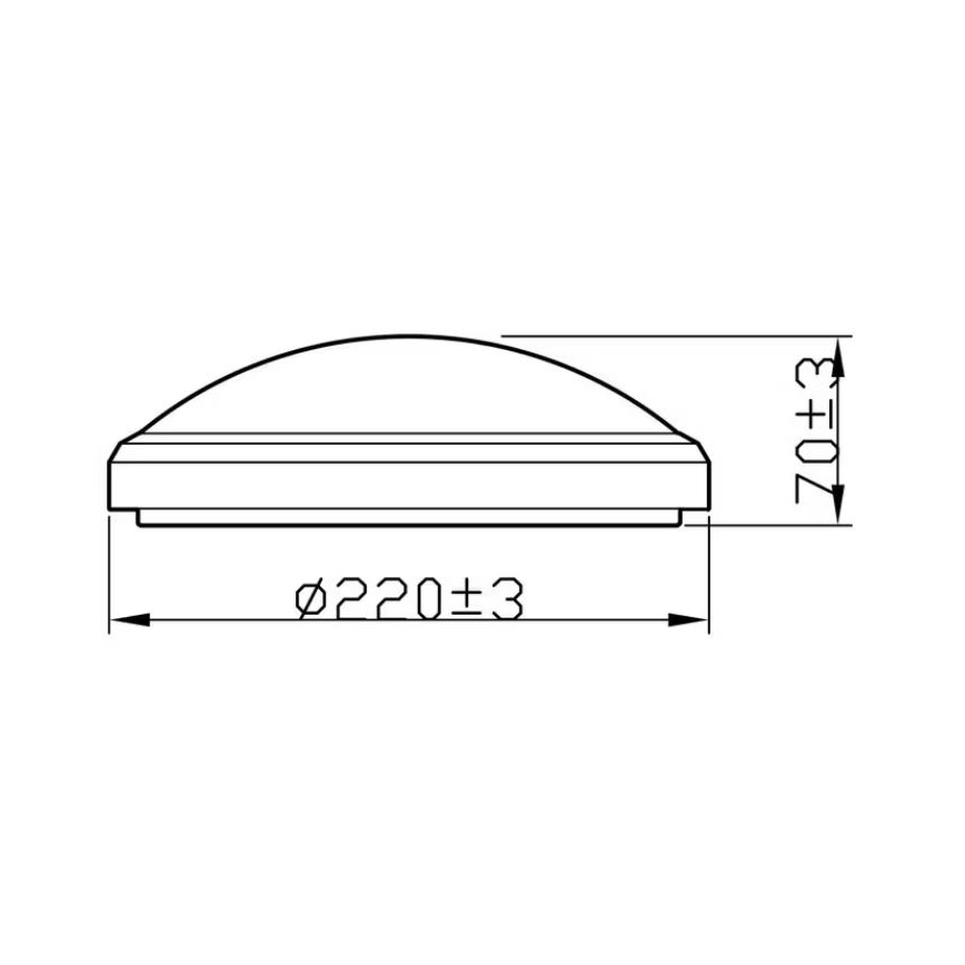 Philips - LED Koupelnové stropní svítidlo LED/6W/230V 2700K IP44