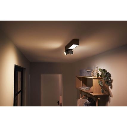 Philips - LED RGBW Stmívatelné bodové svítidlo Hue CENTRIS LED/11W/230V + 2xGU10/5,7W